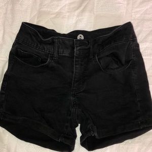 Black shorts